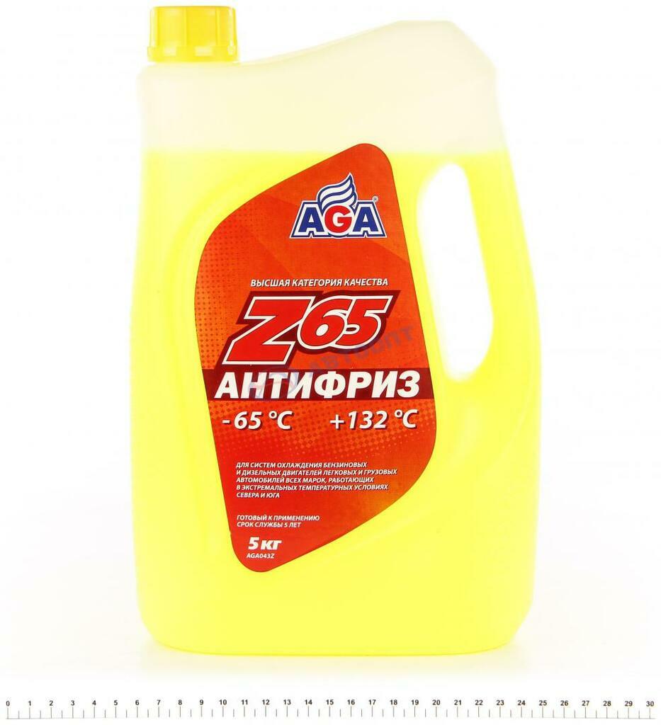 Антифриз желтый (5л) AGA, 043Z