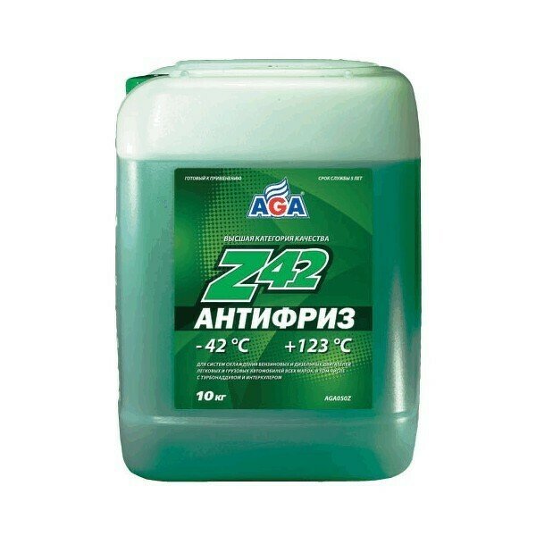 Антифриз зеленый (10л) AGA, 050Z