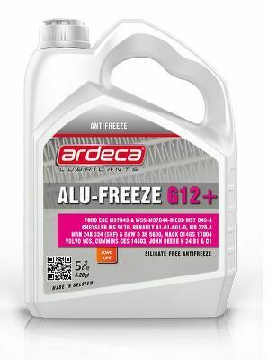 Антифриз, ARDECA ALUFREEZE G12+, 5 Л ARDECA, P81011ARD005