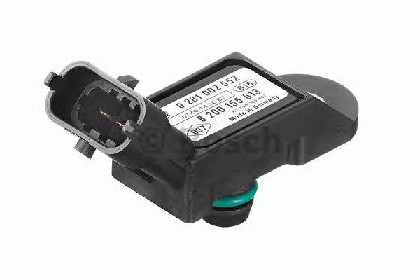 ДАТЧИК ДАВЛЕНИЯ НАДДУВА BOSCH, 0281002552
