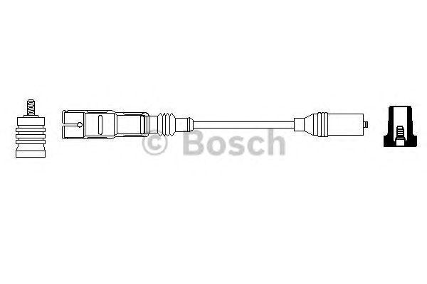 ПРОВОД ВЫСОКОВОЛЬТНЫЙ BOSCH, 0356912943