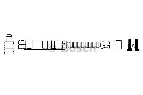 Провод высоковольтный BOSCH, 0356912952