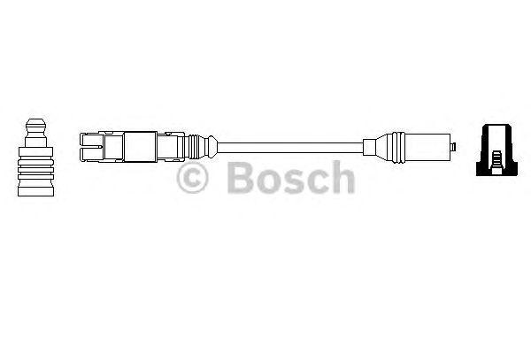 Провод высоковольтный BOSCH, 0356912997