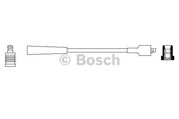 ПРОВОД ВЫСОКОВОЛЬТНЫЙ BOSCH, 0986356027