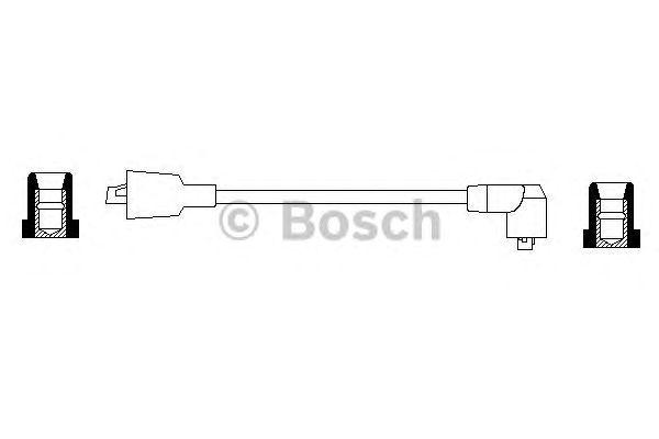 Провод высоковольтный BOSCH, 0986356049