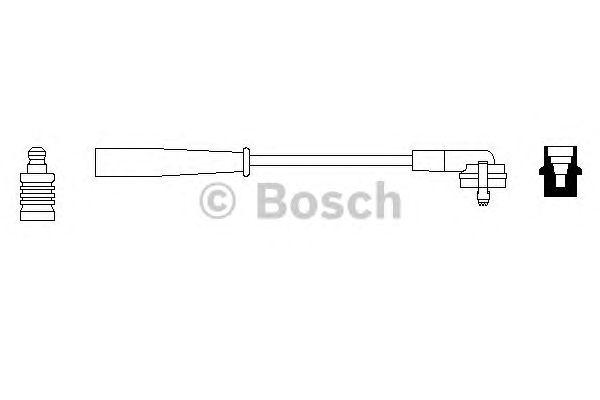Провод высоковольтный BOSCH, 0986356106
