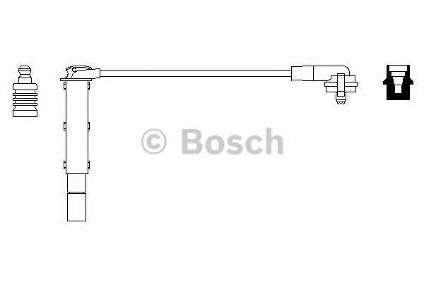 Провод высоковольтный BOSCH, 0986356113