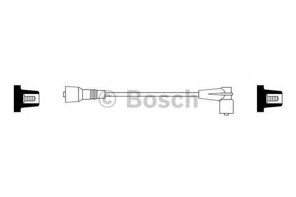Провод высоковольтный BOSCH, 0986356230