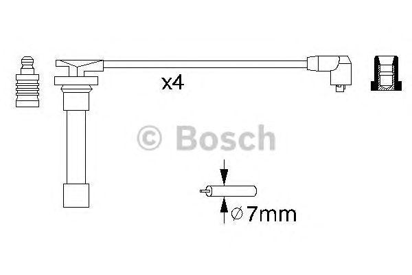 Комплект проводов BOSCH, 0986356721