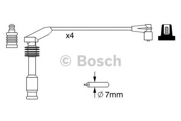 Комплект проводов BOSCH, 0986357226
