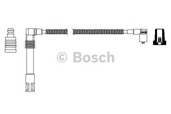 Провод высоковольтный BOSCH, 0986357722