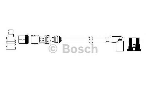 КОМПЛЕКТ ВВ. ПРОВОДОВ BOSCH, 0986357730