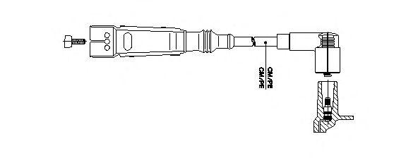 Провод высоковольтный BREMI, 11180