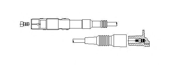Провод высоковольтный BREMI, 11835