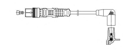 Провод высоковольтный BREMI, 1A0261