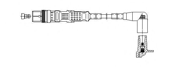 Провод высоковольтный BREMI, 1A02F59