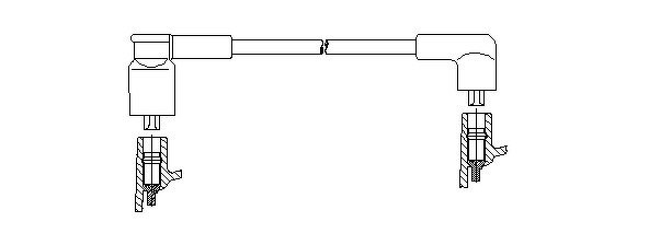 Провода высоковольтные BREMI, 478