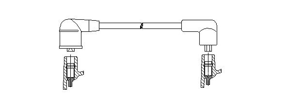 Провода высоковольтные BREMI, 705