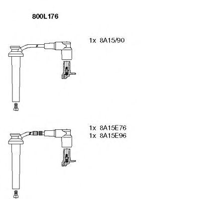 Комплект проводов BREMI, 800L176