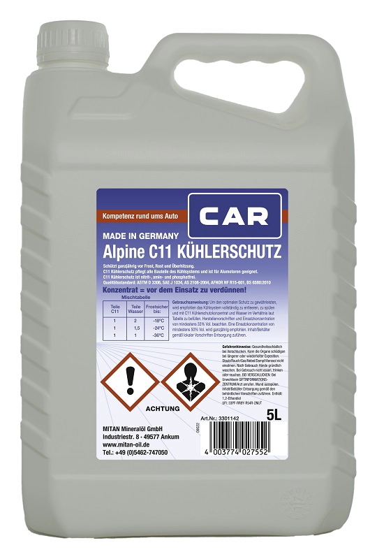 Антифриз CAR-ALPINE, 3301142