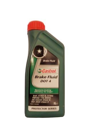 Жидкость тормозная dot 4 BRAKE FLUID (1л) CASTROL, 4666300060