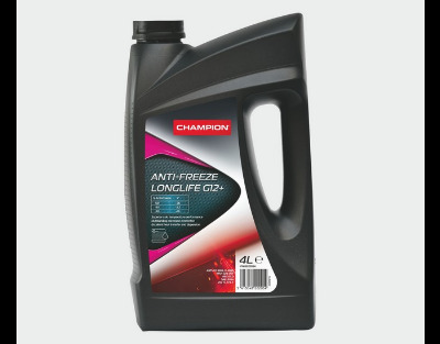 Антифриз CHAMPION ANTI-FREEZE LONGLIFE G12+ 4L CHAMPION, 8222054