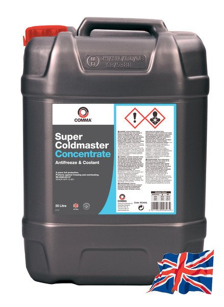 Антифриз синий,Концентрат BS 6580-2010 COMMA, SCA20L