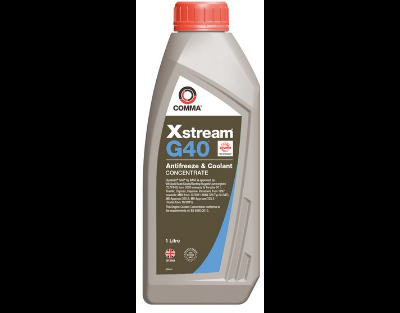Антифриз.,концентратVW,Audi,MAN 324,MB 325.5,BS-6580-2010COMMA XSTREAM G40 AF CONC G12++ (1L) COMMA, XSG401L