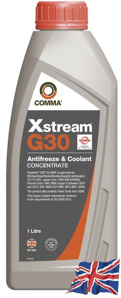 Антифризкрасн.,концентратVW,Audi,MAN 324,MB 325.5,BS-6580-2010 COMMA, XSR1L
