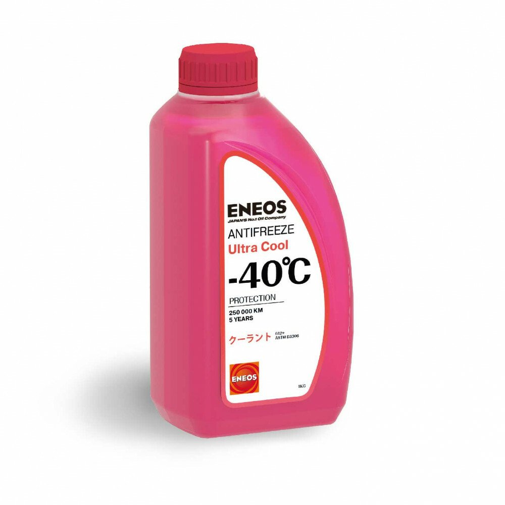 Антифриз, ENEOS Antifreeze Ultra Cool -40 C 1кг (pink) ENEOS, Z0079