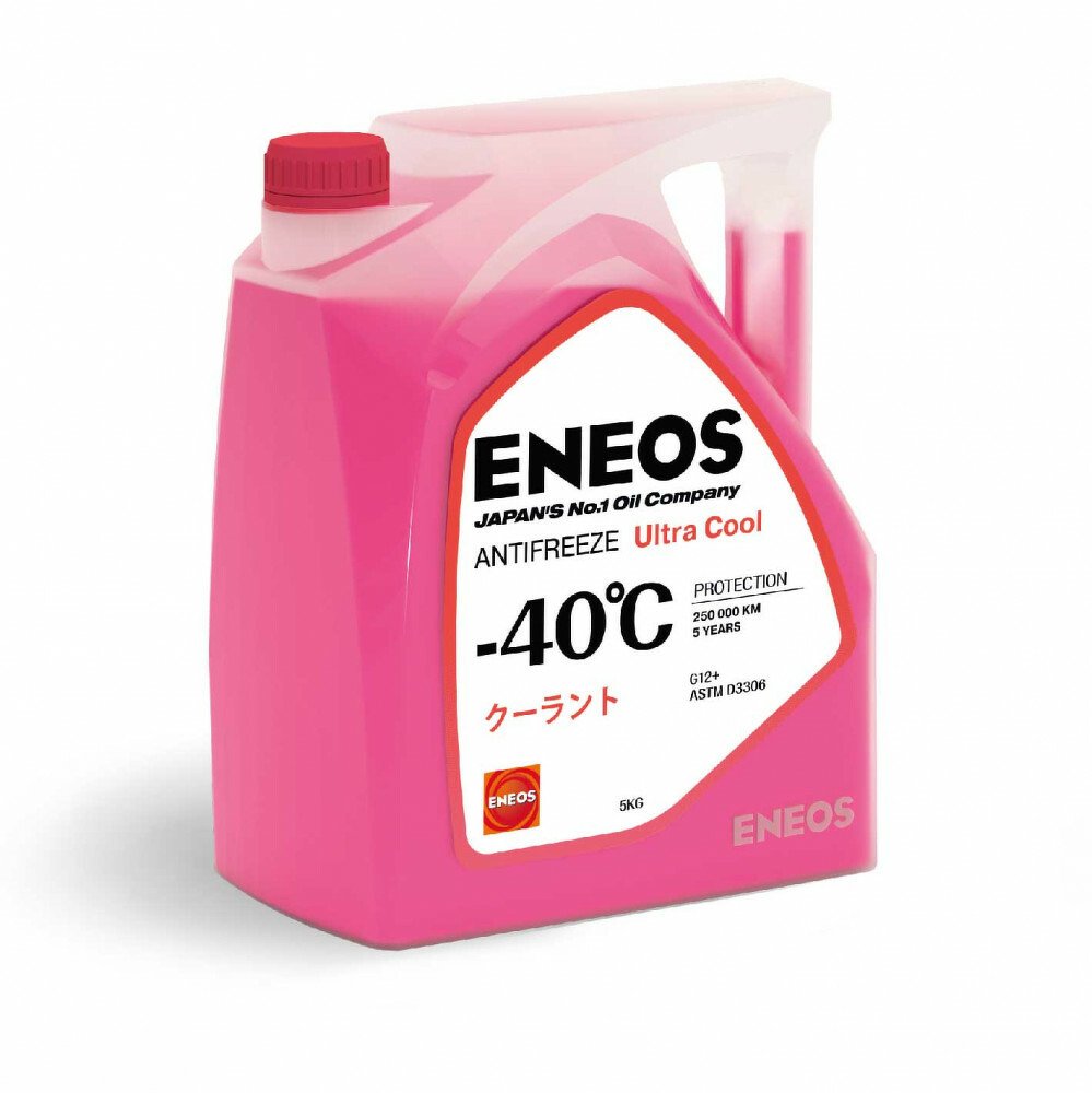Антифриз, ENEOS Antifreeze Ultra Cool -40 C 5кг (pink) ENEOS, Z0080