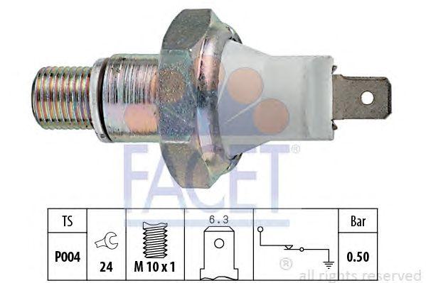 Датчик давления масла FACET, 70119
