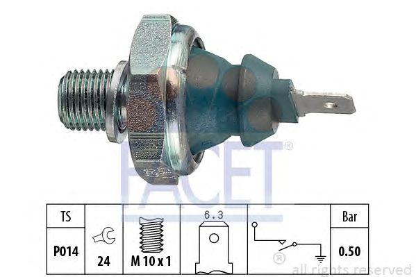 Датчик давления масла FACET, 70138