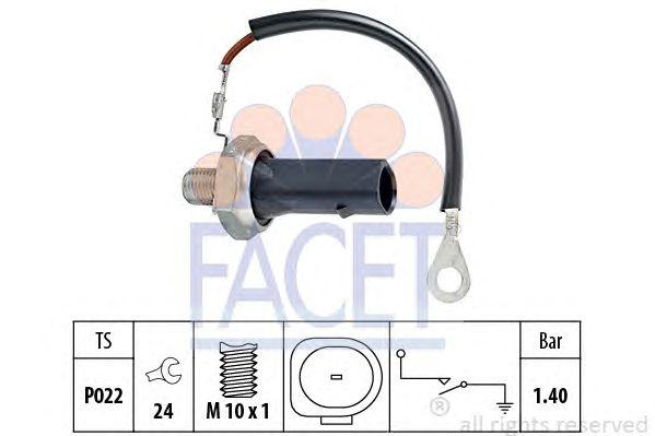 Датчик давления масла FACET, 70167