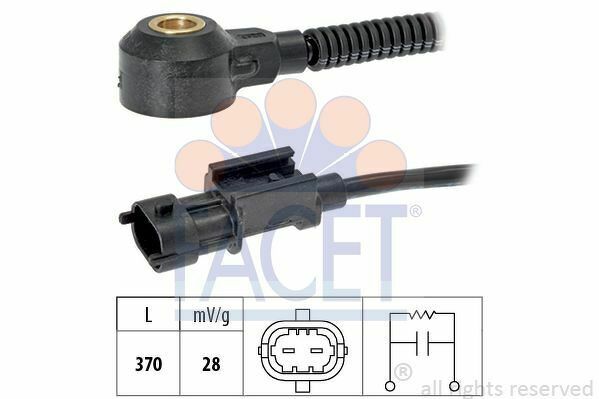 ДАТЧИК ДЕТОНАЦИИ HYUNDAI I20I30 1.4 11- FACET, 93252
