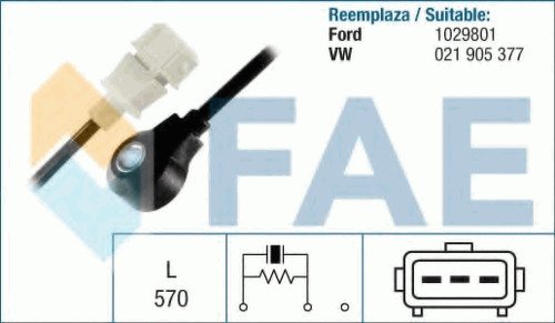 knock sensor FAE, 60109