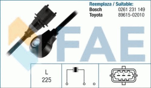 Датчик детонации FAE, 60115