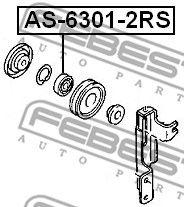 Подшипник шариковый FEBEST, AS63012RS