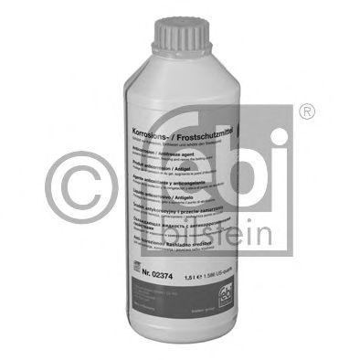 Антифриз жёлто-зелёный 1.5LКонцентрат 1:1 -40°C FEBI, 02374