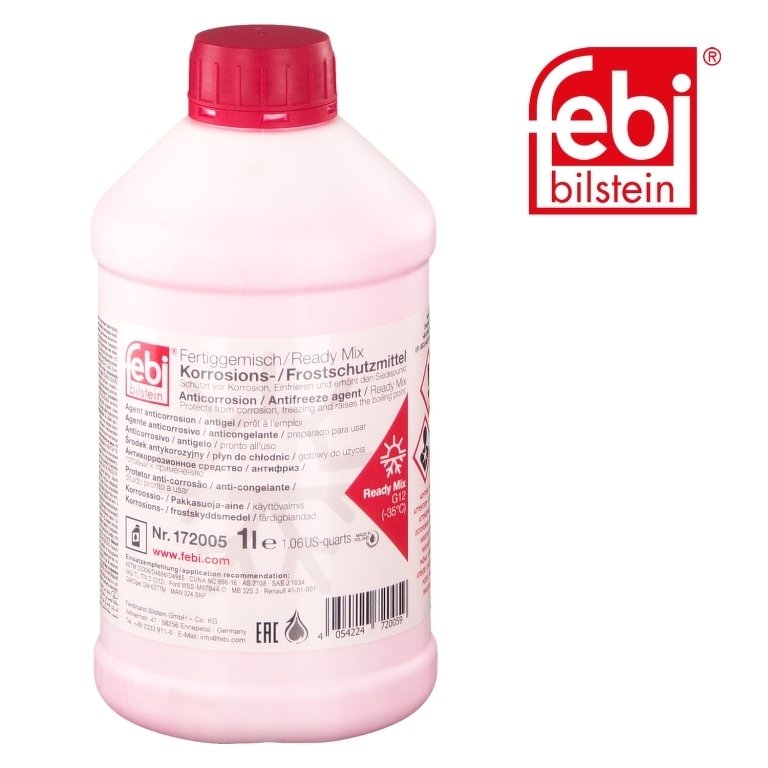 Антифриз -35 Readymix G12 готовый красный, 1л FEBI, 172005