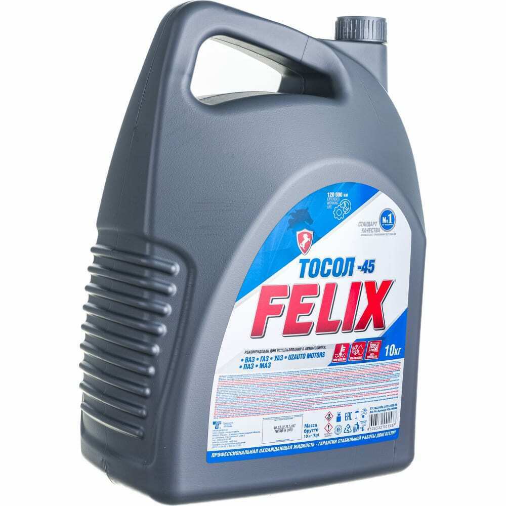 Тосол felix-45 стандарт 10кг FELIX, 430206046