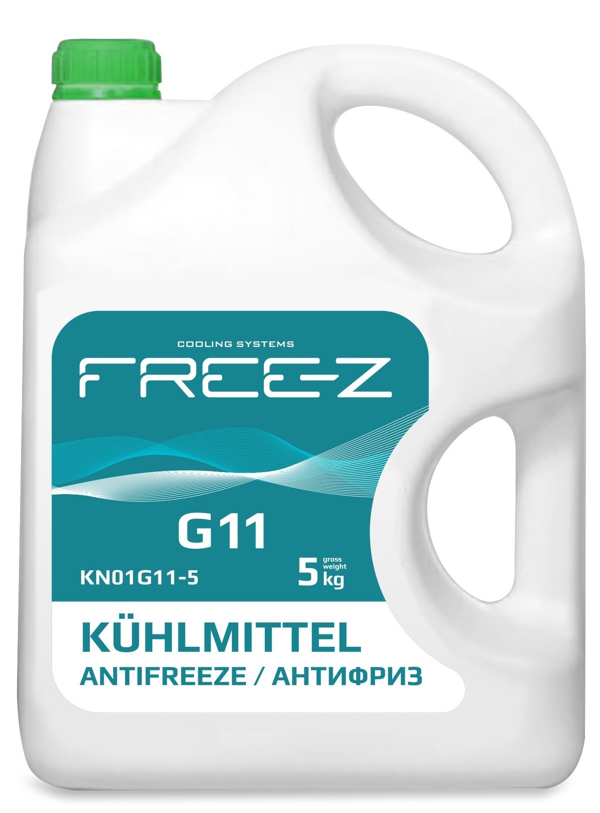 Антифриз Antifreeze FREE-Z G11 5 кг FREE-Z, KN01G115