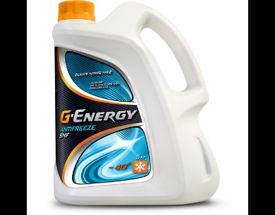 Антифриз G-Energy Antifreeze SNF 40 5кг G-ENERGY, 2422210100