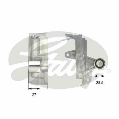 Ролик натяжителя GATES, T43028