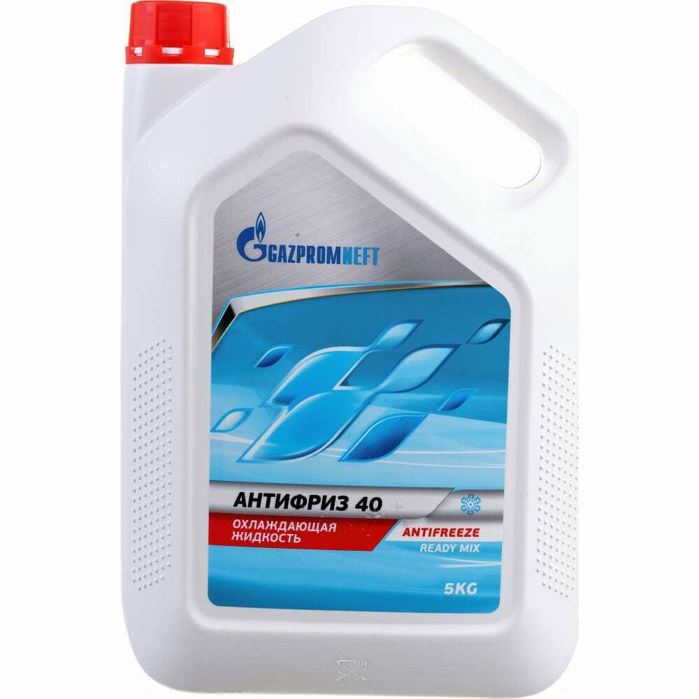 Антифриз 40 GAZPROMNEFT (КАНИСТРА 5 КГ) (КРАСНЫЙ) ГОТОВЫЙ GAZPROMNEFT, 2422210173