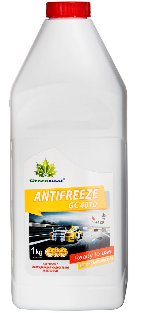 Антифриз желтый готовый -40°C GREENCOOL, 752163