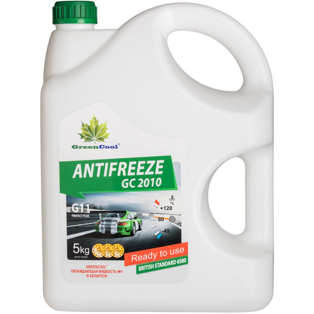 Антифриз 791661 зеленый готовый -40°C GREENCOOL, 791661