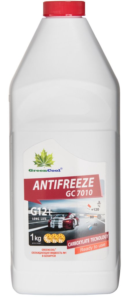Антифриз Carboxylate Long Life красный готовый -40°C GREENCOOL, 792248
