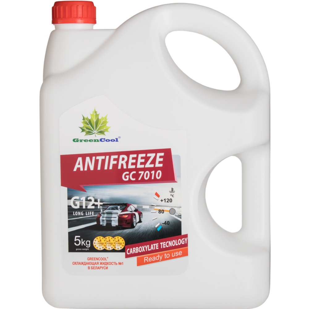 Антифриз BASF Carboxylate Long Life красный готовый -40°C GREENCOOL, 792255