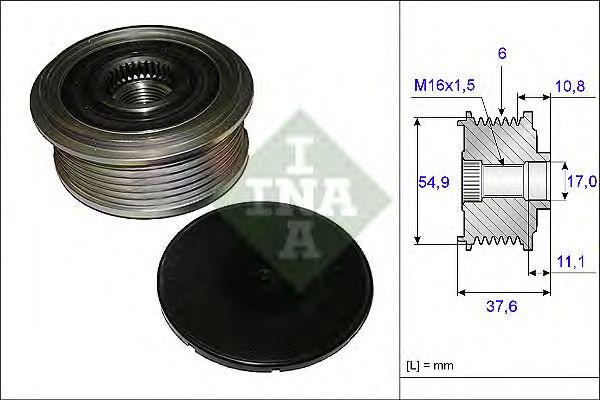 шкив ген INA, 535012310